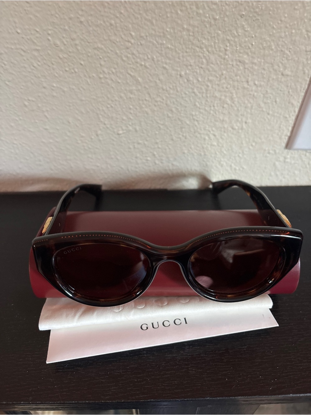 Gucci Women's Tortoiseshell Sunglasses